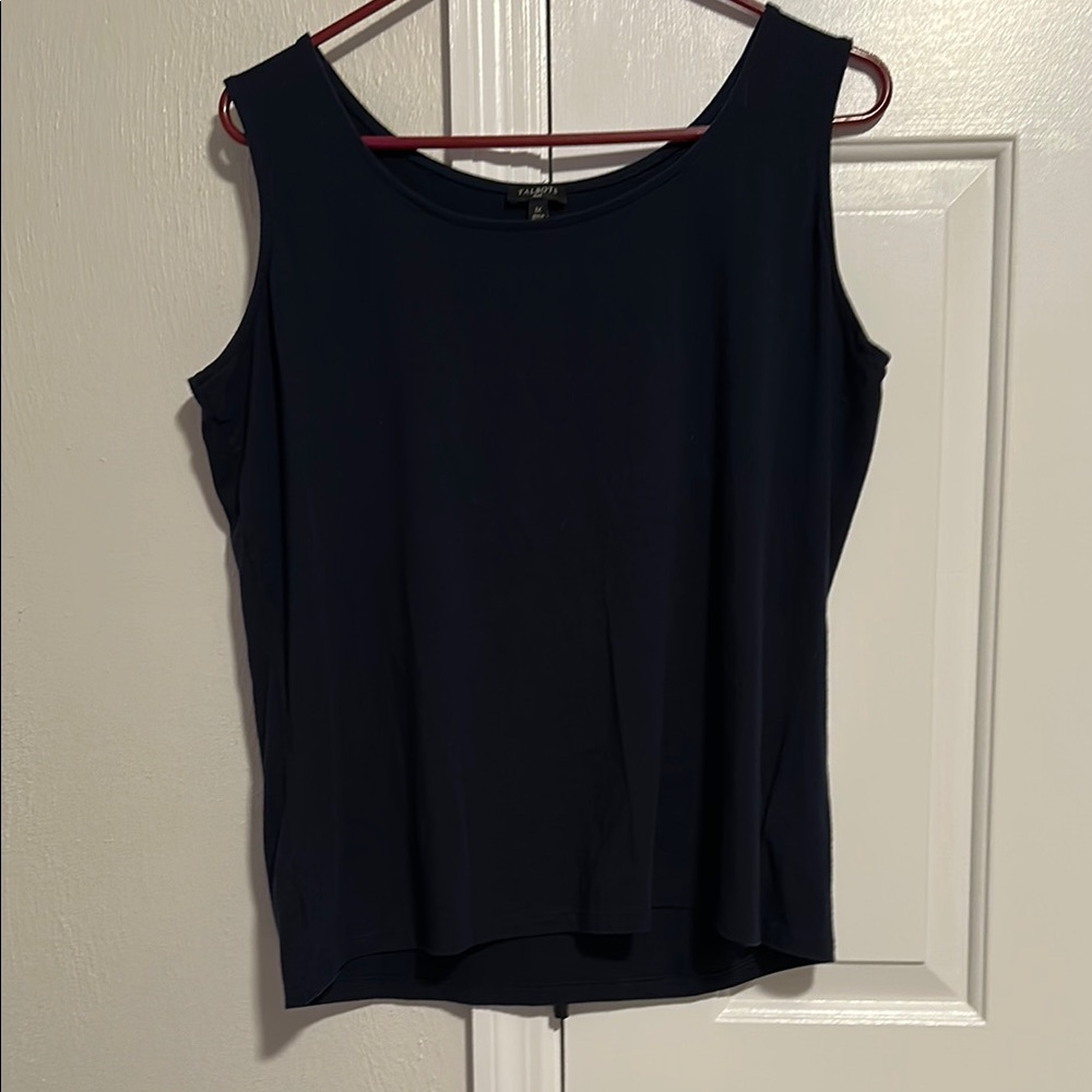 Talbots Dark Blue Tank Top